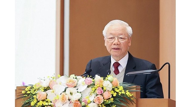 Le Secrétaire Général du Parti communiste du Vietnam Nguyên Phu Trong. Photo : VGP