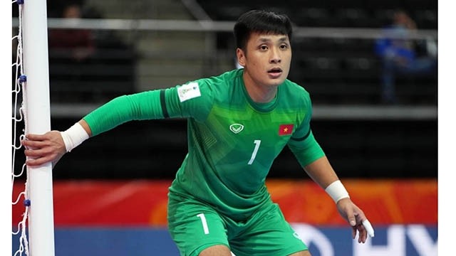 Futsal : Hô Van Y nominé pour le titre de meilleur gardien de but 2021 au monde