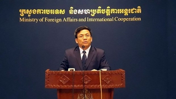 Le porte-parole du ministère des Affaires étrangères et de la Coopération internationale, Koy Kuong. Photo : VOV.