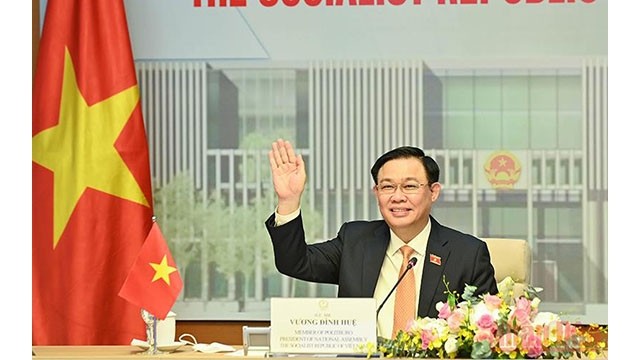  Le Président de l’AN Vuong Dinh Huê. Photo: NDEL.