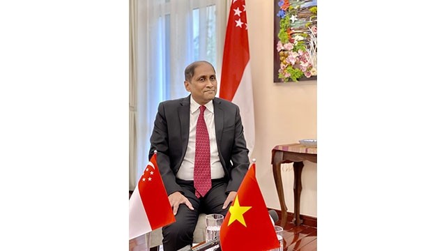 L’ambassadeur de Singapour au Vietnam, Jaya Ratman. Photo : VNA.