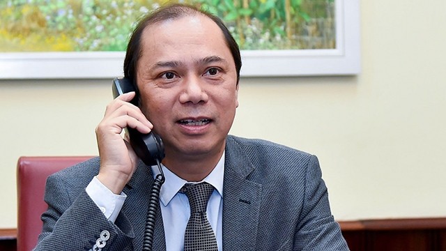 Le vice-ministre des Affaires étrangères, Nguyên Quôc Dung. Photo : VNA.