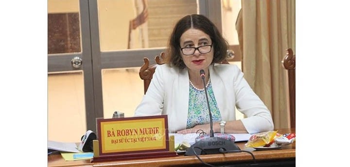 L’ambassadrice d’Australie au Vietnam Robyn Mudie. Photo : VNA.
