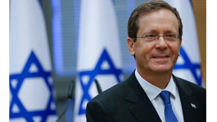 Le président israélien Isaac Herzog. Photo : JPN.
