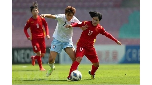  L’équipe nationale féminine du Vietnam. Photo : VNA