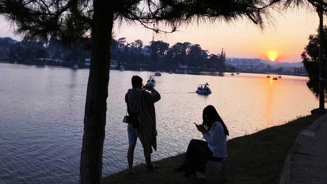 Le lac Xuan Huong. Photo: tienphong.vn