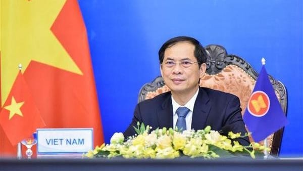 Le chef de la diplomatie vietnamienne, Bùi Thanh Son. Photo: VNA.