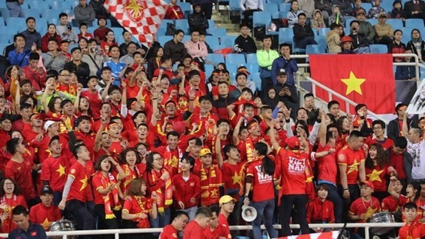 Environ 20 000 supporters pourront assister au match retour entre le Vietnam et Oman. Photo : https://toquoc.vn/