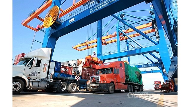 Du début de l’année au 15 mars, le chiffre d’affaires total à l’exportation des marchandises a atteint près de 69,78 milliards de dollars. Photo: congthuong.vn