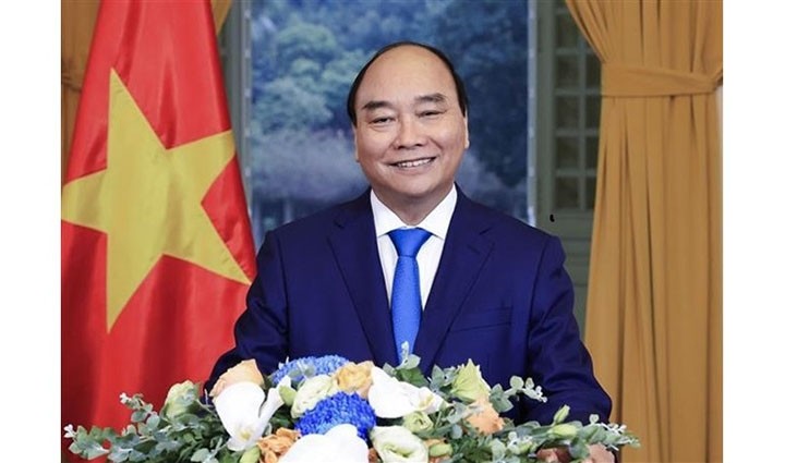 Le Président du Vietnam, Nguyên Xuân Phuc. Photo : VNA.