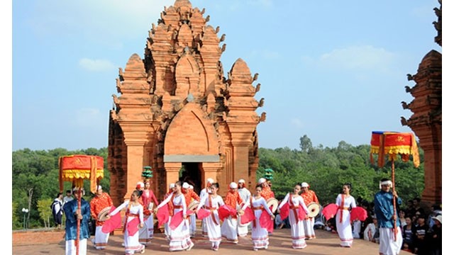 La fête de Katé est la plus ancienne fête folklorique de l’ethnie Brahmane Cham de Binh Thuân. Photo : VGP.