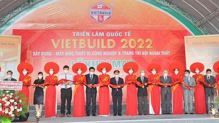 L’exposition internationale Vietbuild s’est ouverte à Hô Chi Minh-Ville. Photo : congthuong.vn