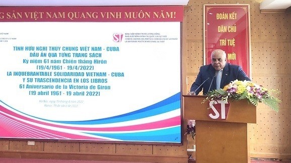 Orlando Hernández Guillén, ambassadeur de Cuba au Vietnam. Photo: baoquocte.vn
