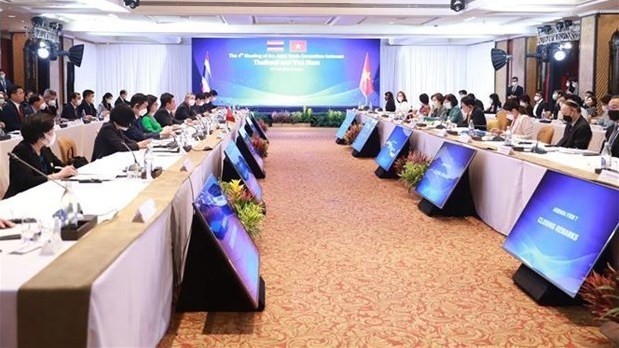 La 4e réunion du Comité mixte du commerce Vietnam – Thaïlande. Photo : VNA.