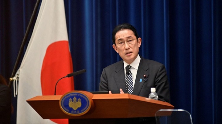 Le Premier ministre japonais, Kishida Fumio. Photo : VNA.