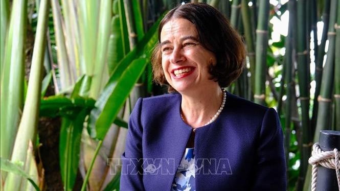 L'ambassadrice d’Australie au Vietnam, Robyn Mudie. Photo: VNA