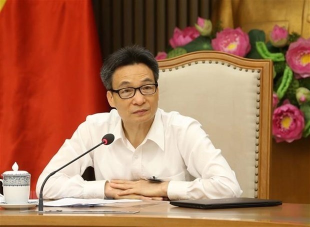 Le Vice-Premier ministre vietnamien, Vu Duc Dam, est président du Conseil. Photo : VNA.