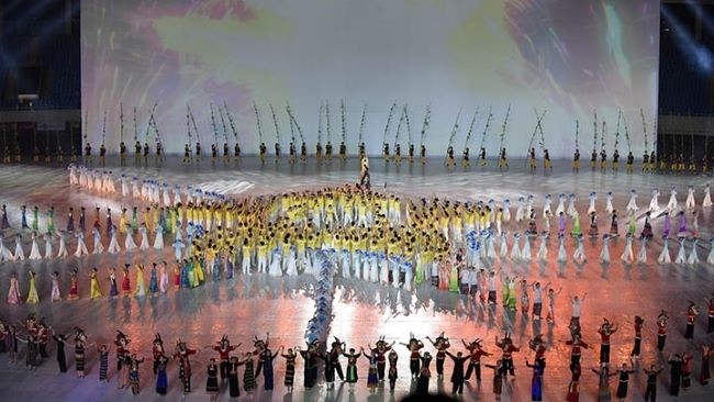 La cérémonie d'ouverture des SEA Games 31. Photo : Trân Hai/NDEL