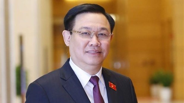 Le Président de l'Assemblée nationale du Vietnam, Vuong Dinh Huê. Photo : VNA.