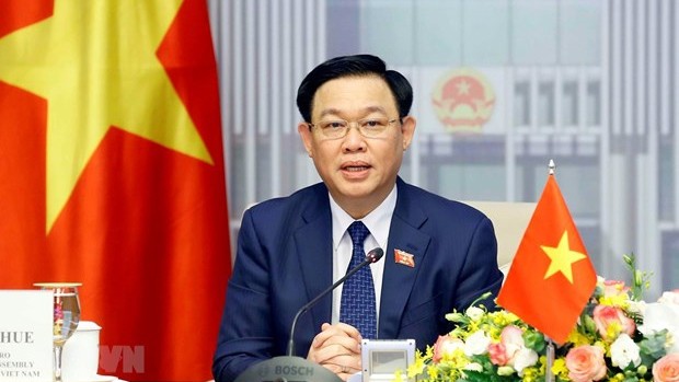 Le Président de l’Assemblée nationale Vuong Dinh Huê.  Photo : VNA