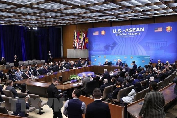 Lors du sommet spécial ASEAN-Etats-Unis. Photo : VNA.