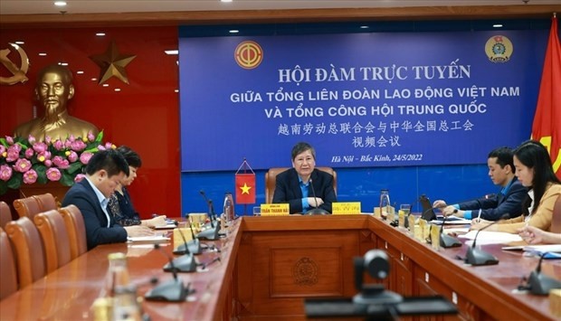 Le vice-président permanent de la Confédération générale du Travail du Vietnam (CGTV), Trân Thanh Hai. Photo : laodong.vn