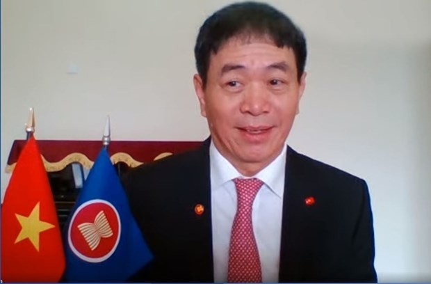 L’ambassadeur Nguyên Hai Bang, chef de la Mission permanente du Vietnam auprès de l’ASEAN. Photo d'archives : VNA.
