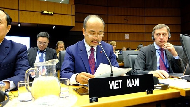 L’ambassadeur Nguyên Trung Kiên, gouverneur-représentant permanent du Vietnam auprès de l’AIEA. Photo: VNA