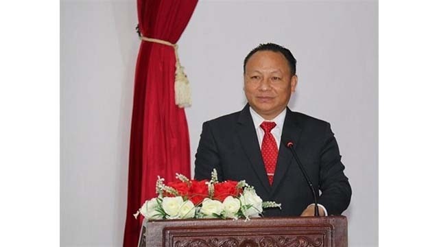L'ambassadeur du Vietnam au Laos, Nguyên Ba Hùng. Photo : VNA.