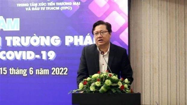 Le directeur adjoint du Centre de promotion du commerce et des investissements de Hô Chi Minh-Ville, Nguyên Tuân. Photo : VNA.