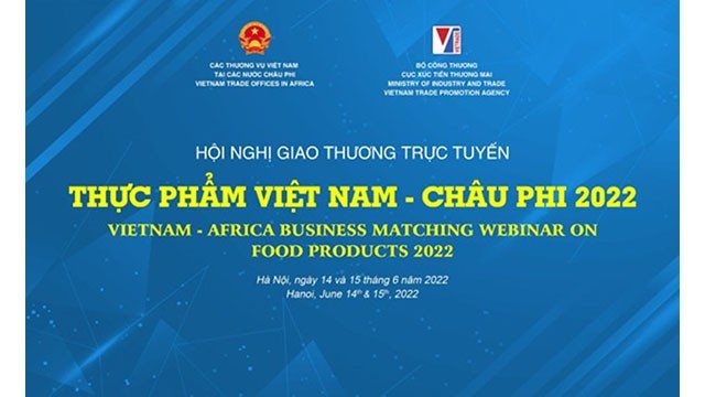 Vidéoconférence sur le commerce alimentaire Vietnam - Afrique 2022. Photo : congthuong.vn