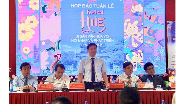  La Semaine du Festival de Huê 2022 « Patrimoine culturel et l’intégration, le développement » aura lieu du 25 au 30 juin. Photo : NDEL.