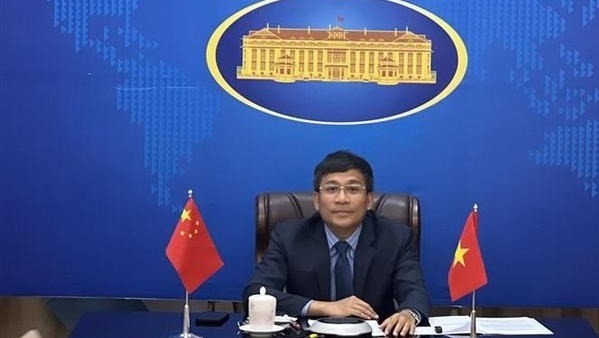 Le vice-ministre permanent des Affaires étrangères Nguyên Minh Vu, secrétaire général du Comité de pilotage de la coopération bilatérale Vietnam - Chine. Photo : VNA.