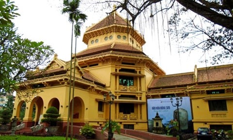 Le Musée national d'histoire du Vietnam, construit par l'architecte français Ernest Hébrard pendant quatre ans (1928-1932). Photo: Minh Duy/NDEL.