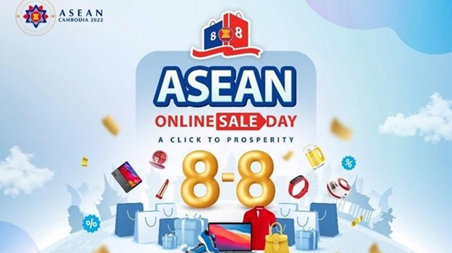 La Journée de vente en ligne (ASEAN Online Sale Day 2022) aura lieu du 8 au 10 août 2022. Photo: VNA