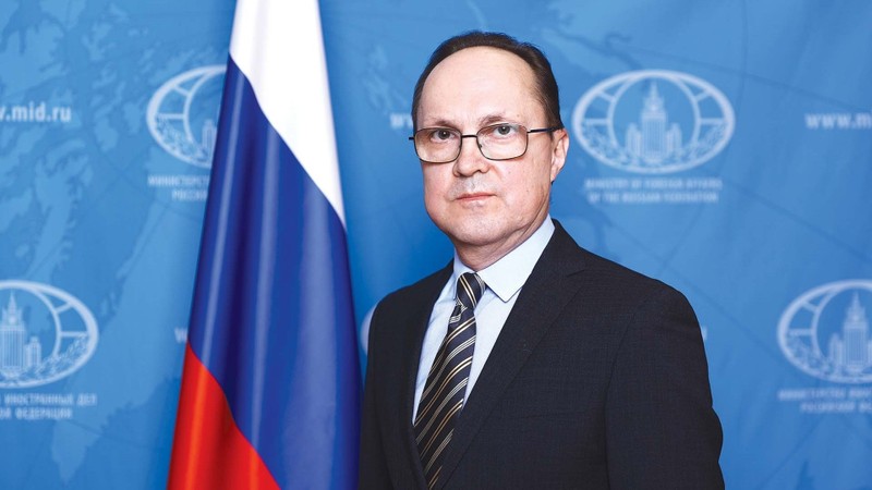 L’ambassadeur de Russie au Vietnam, Gennady Bezdetko. Photo: Ambassade de Russie au Vietnam