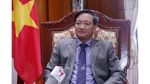 L’ambassadeur du Vietnam au Laos, Nguyen Ba Hung. Photo: VNA