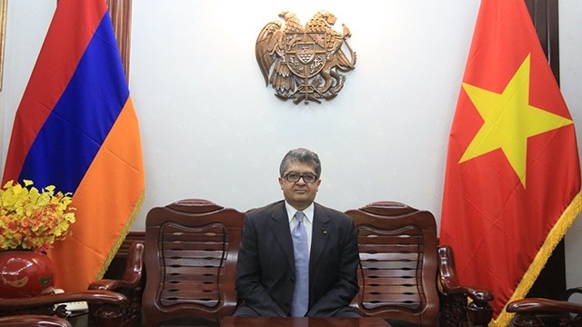 Vahram Kazhoya, ambassadeur d'Arménie au Vietnam. Photo: thoidai.com.vn
