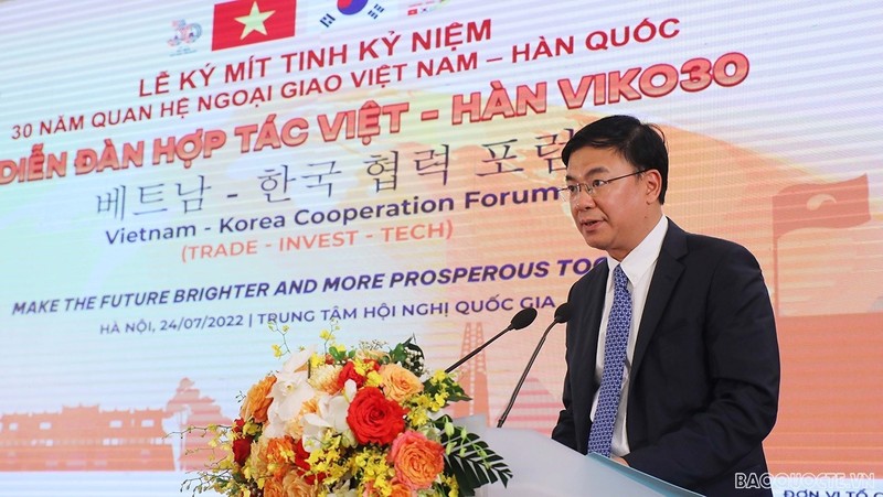 Le vice-ministre vietnamien des Affaires étrangères, Pham Quang Hiêu. Photo: baoquocte.vn