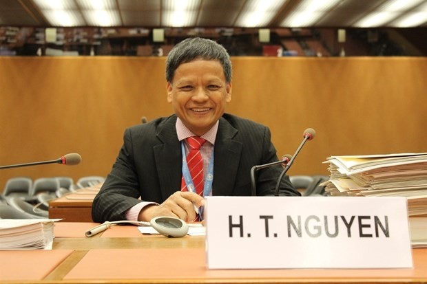  L'ambassadeur vietnamien Nguyen Hong Thao, membre de la CDI de l’ONU. Photo : VNA
