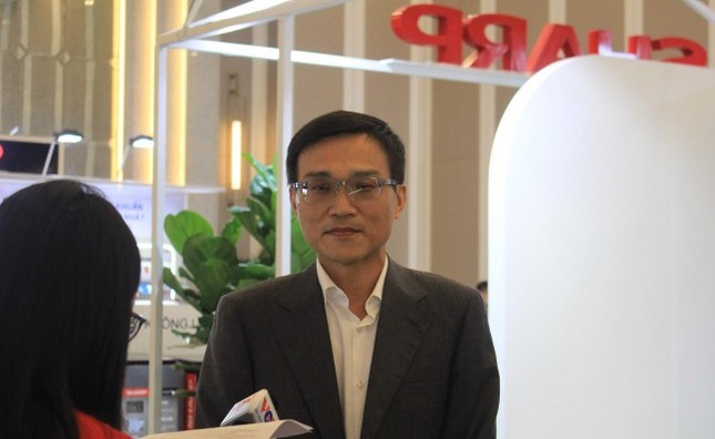 Robert Wu, président et directeur général de Sharp Global. Photo : TP.