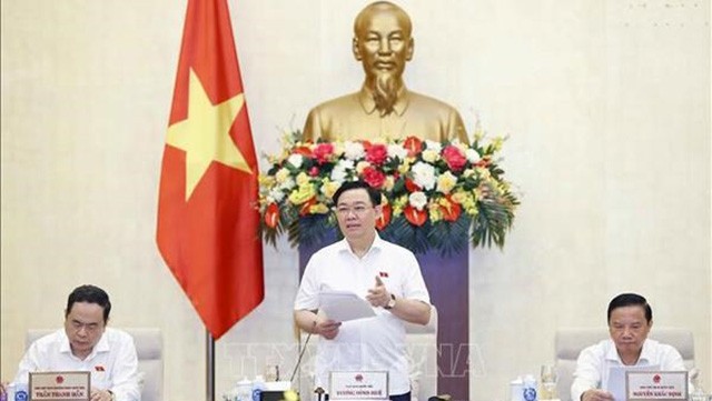 Le Président de l’AN vietnamienne, Vuong Dinh Huê. Photo : VNA.