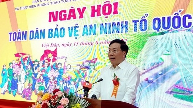 Le vice-Premier ministre Pham Binh Minh. Photo: VOV
