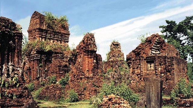 Le site du temple de My Son, dans la province de Quang Nam (au Centre). Photo : thoidai.com.vn.