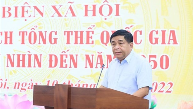 Le ministre du Plan et de l'Investissement, Nguyên Chi Dung. Photo : VNA.