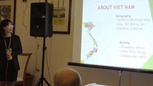Les potentiels et avantages de l'agriculture vietnamienne ont été présentés lors d'un séminaire international dans la ville de Maiori, en Italie. Photo: Quang Thanh/VNA/CVN.
