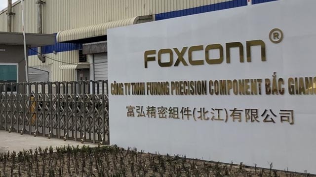 Un établissement de Foxconn dans la province de Bac Giang. Photo : vnreport.vn