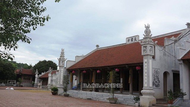 Le temple Lê Van Thinh est bien restauré pour accueillir les touristes. Photo : baobacninh.com.vn