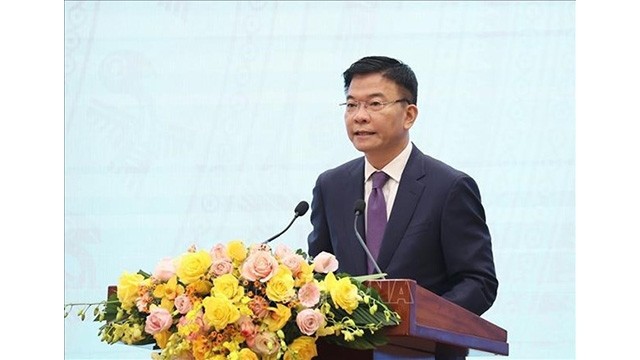 Le ministre vietnamien de la Justice, Lê Thanh Long. Photo : VNA.
