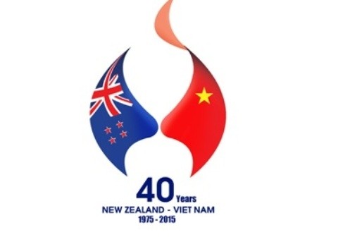 Symbole des relations chaleureuses Vietnam - Nouvelle-Zélande. 